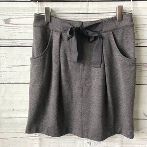 Ann Taylor Tie Front Skirt Size 0 NWT